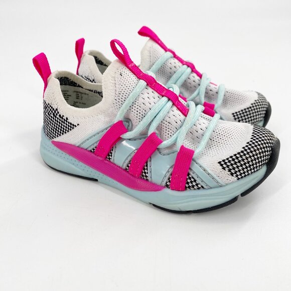 Athletic Works Other - Athletic Works Slip On Cage Knit Sneakers Girls Size 8